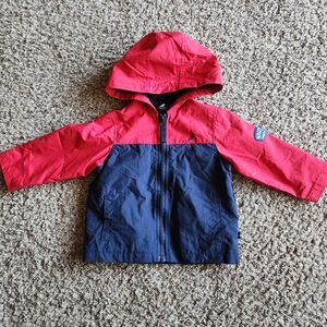 Nautica boys light coat, size 12m